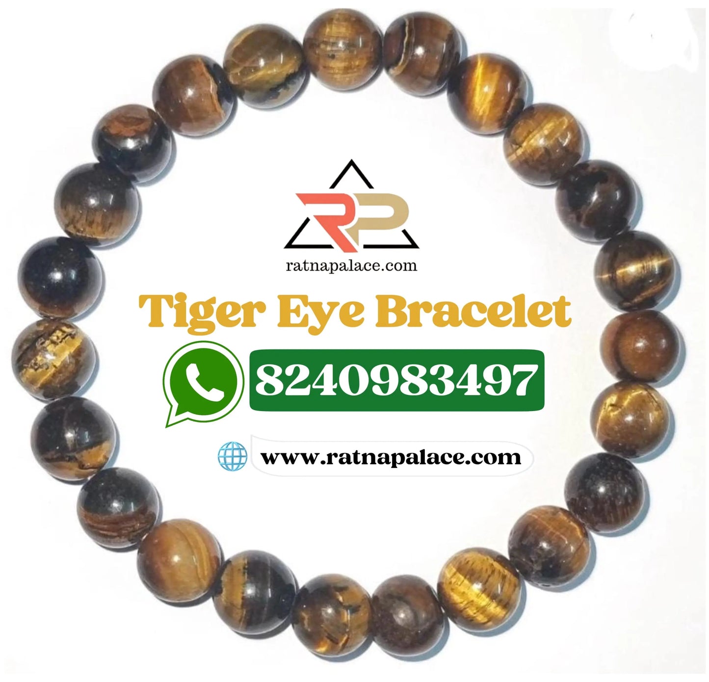 Tiger Eye Bracelet With Lab Certificate Ratna Palace