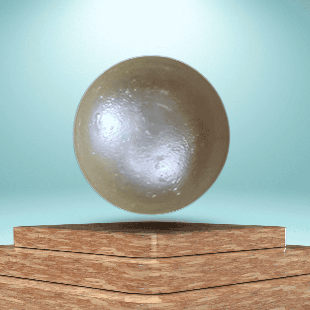 10.25 Ratti Export Quality South Sea Pearl (Mukto/Moti) With Lab Certificate,Body Weight=100 - 110 kg Ratna Palace