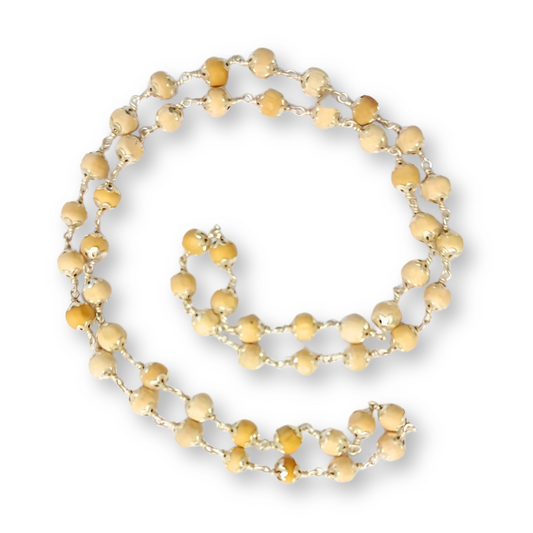 Tulsi Mala 54 Beads With Silver Cap With Lab Certificate Ratna Palace