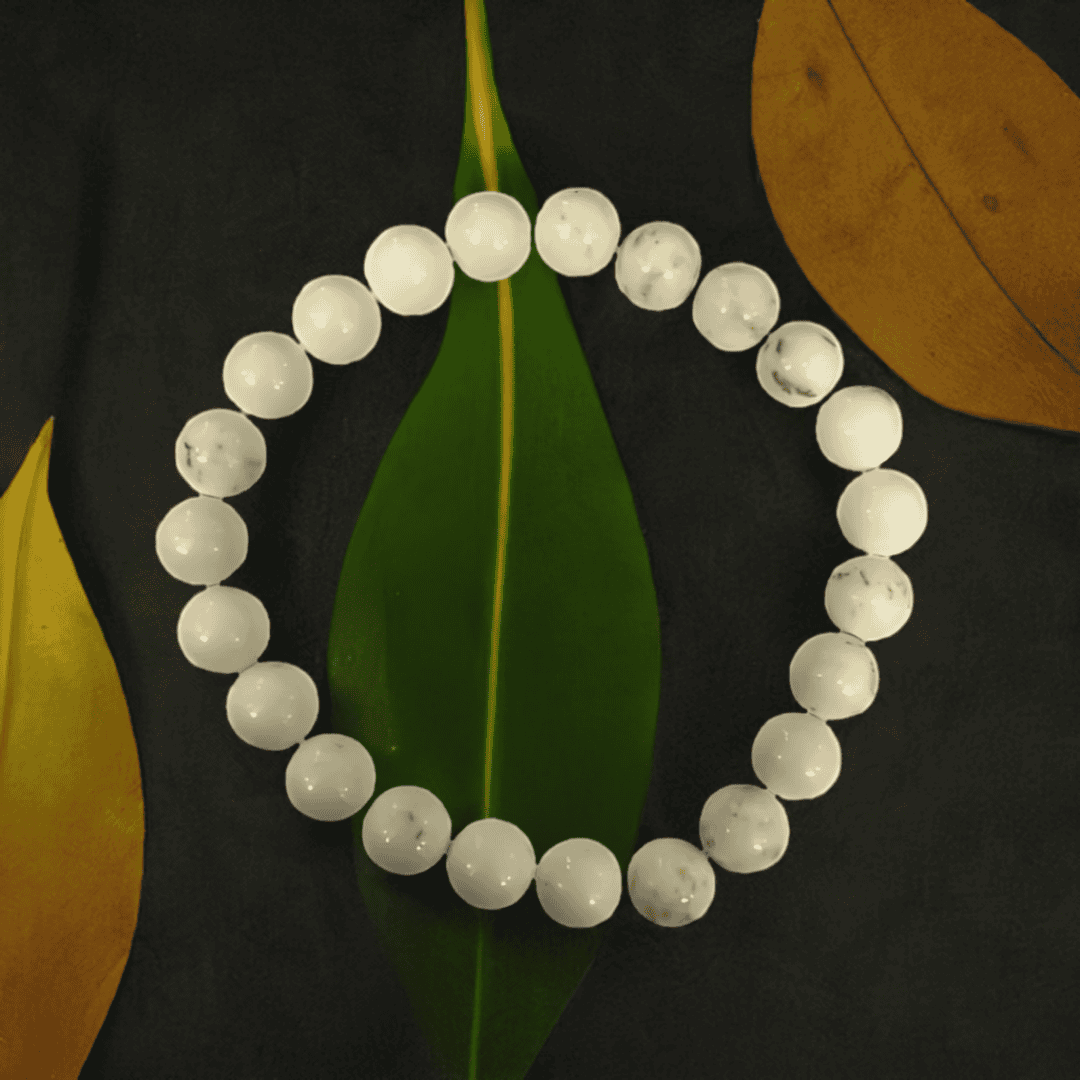 Copper Howlite Bracelet with Lab Certificate Ratna Palace