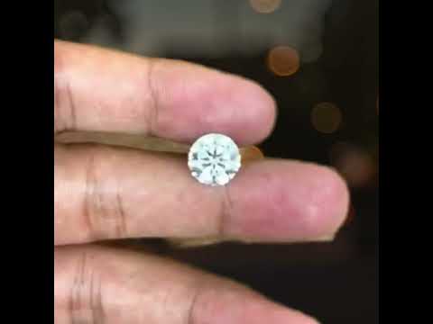 1 Carat Mossanaite Diamond With ISO Lab Certificate