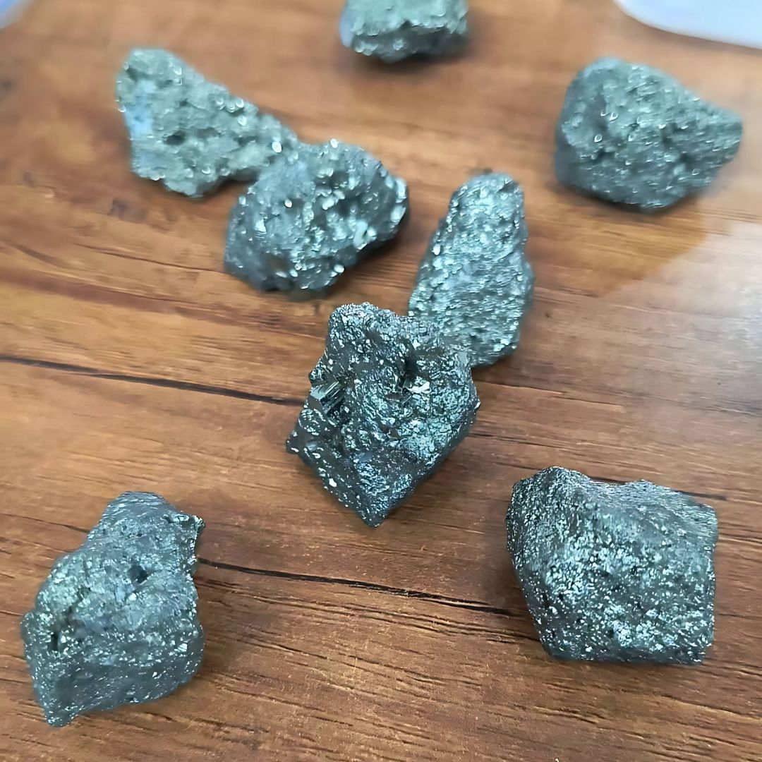 Raw pyrite Chunk