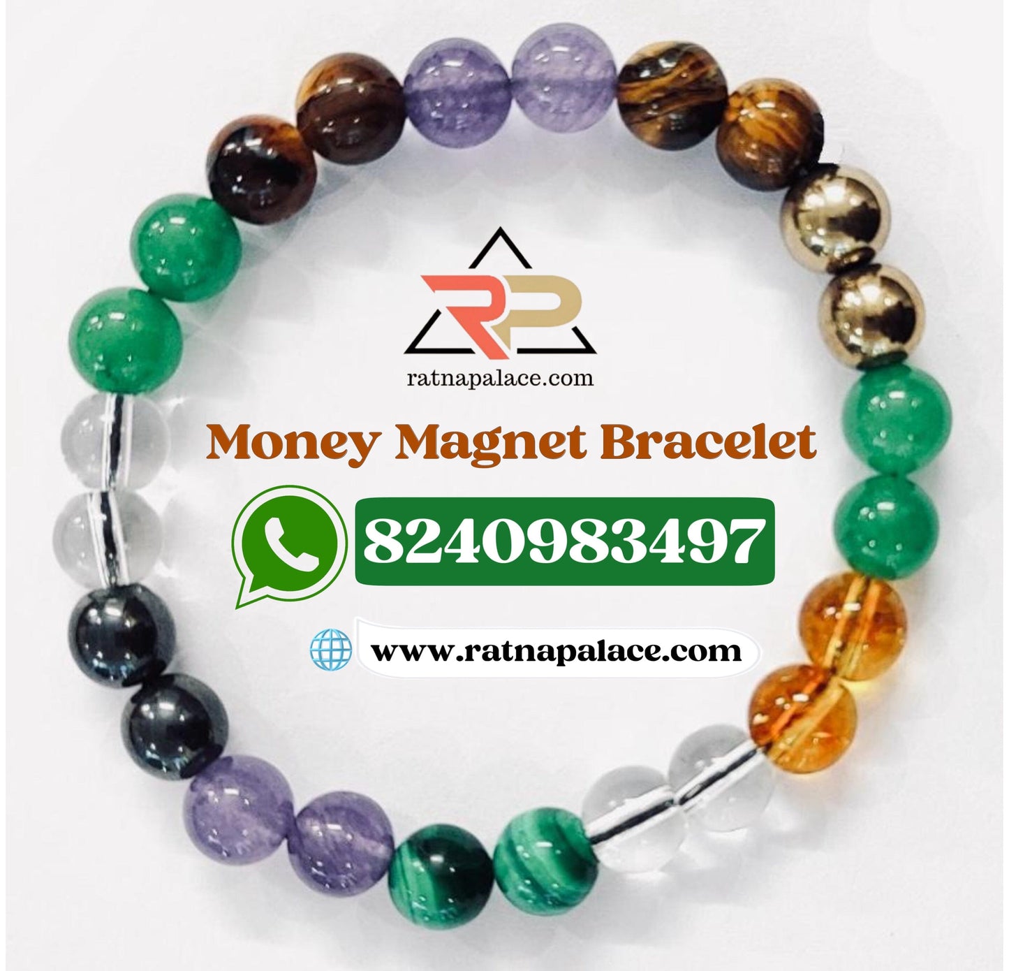 Money Magnet Bracelet With Lab Certificate