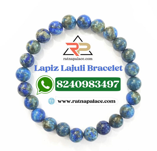 Lapis Lazuli Bracelet With Lab Certificate