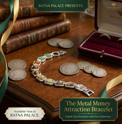 Metal Money Attraction Bracelet with Lab Certificate