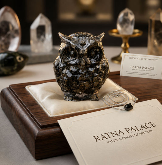 Pyrite Owl With Lab Certificate