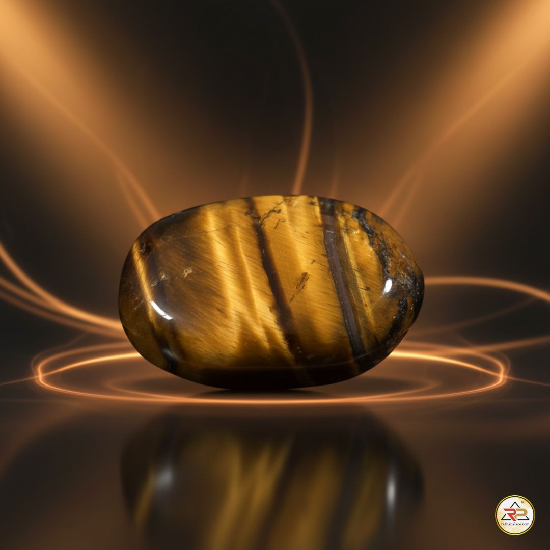 6.25 Ratti Tiger Eye With Lab Certificate,Body Weight=60 - 70 kg