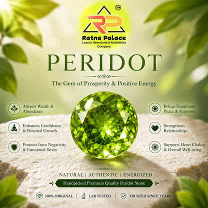 4.25 Ratti Peridot With Lab Certificate