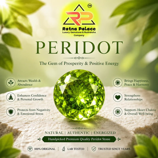 3.25 Ratti Peridot With Lab Certificate