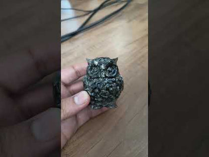 Pyrite Owl With Lab Certificate
